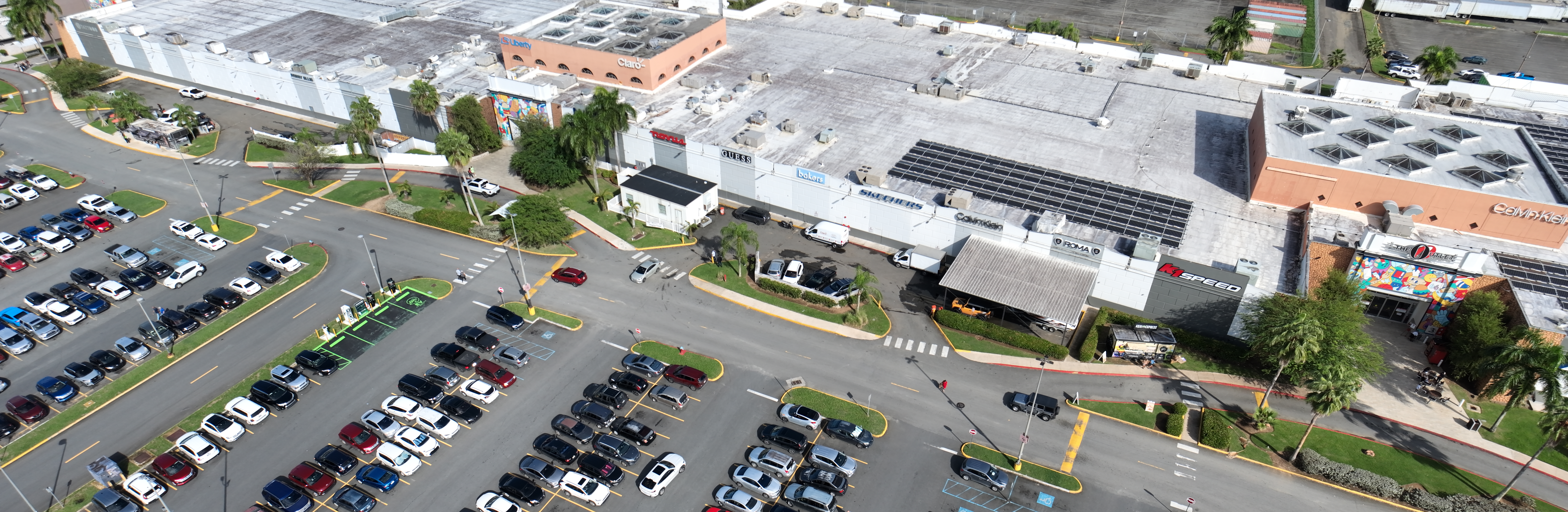 Aerial View of The Outlet 66